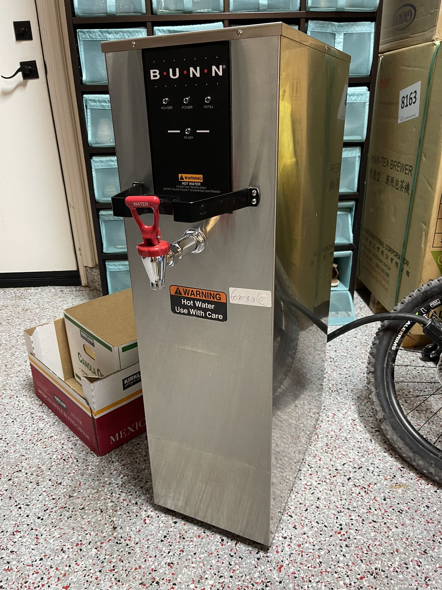 Bunn H10X-80-240 hot water dispenser Boiler