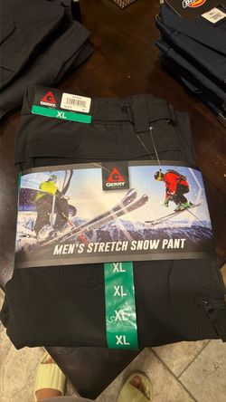 Gerry Men's Stretch Snow Pant XL Black