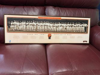 1991 SF Giants Baseball Club framed Print