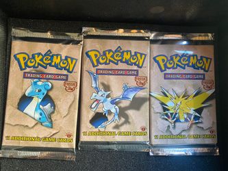 Pokémon Fossil Packs 