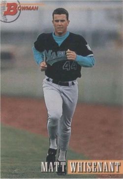 1993 Bowman: #38 Matt Whisenant Florida Marlins