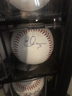 Evan Longoria autograph baseball