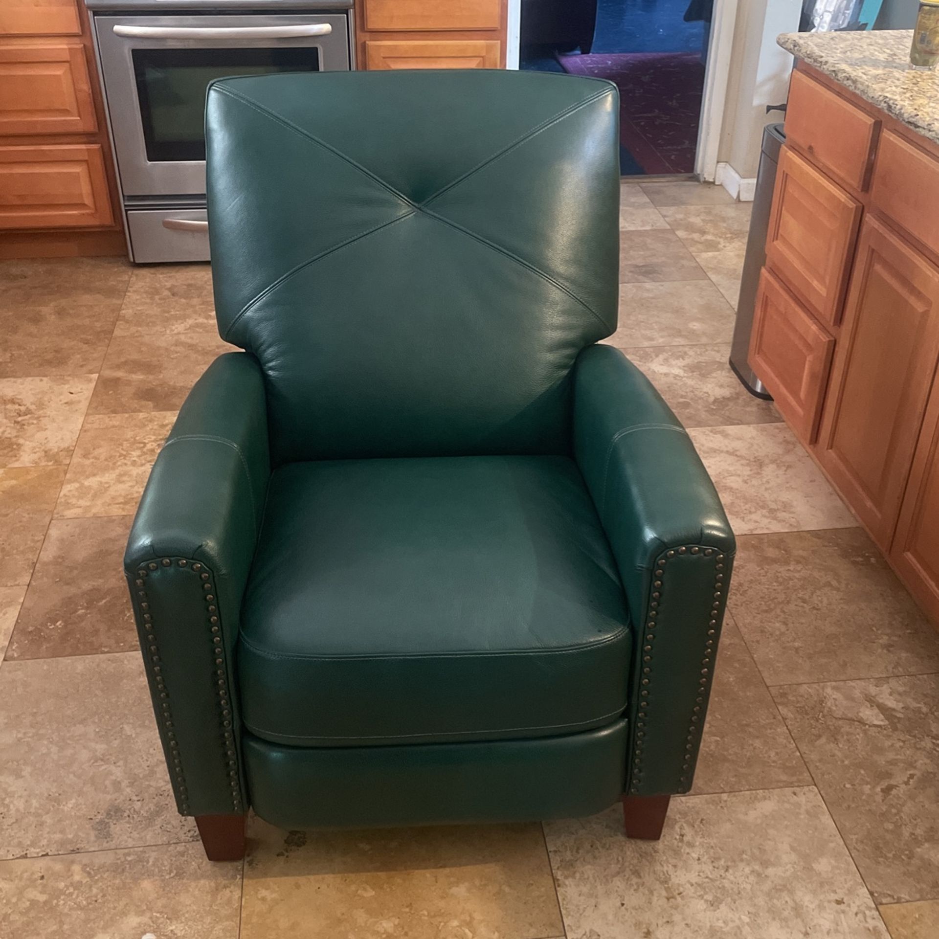 jiaxing home fortune furniture single recliner sofa greenÂ