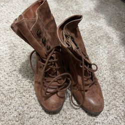 Qupid brown Boots 