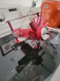 Coca-Cola Can Airplane Folk Art Sculpture