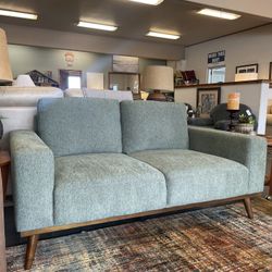 Brand New Neutral Green Loveseat
