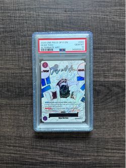 2025 ONE PIECE GEAR TWO #080 ALTERNATE ART PSA 10