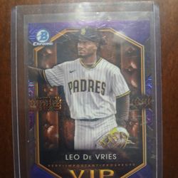 Baseball Number Card 