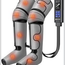 Air Compression Leg Massager with Heat