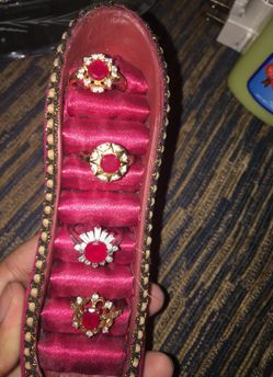 ruby emerald rings brand new size 8 and 9 EACH $35