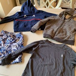 Cute Boys 3T 4 Piece Clothes Lot Nautical Ralph Lauren Baby Gap Hurley