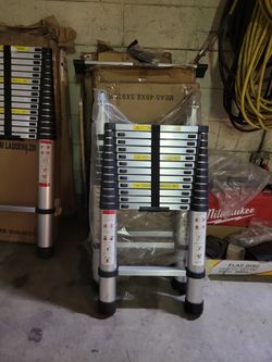 New Telescopic Ladders  2 sizes  available  14 ft and 19 ft available