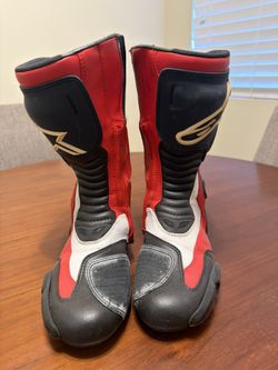 Alpine Star Motorcycle Boots - Size 11.5