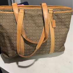 Coach Messenger Bag/ Large Tote