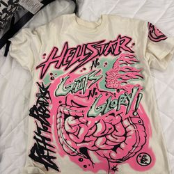 cream hellstar shirt