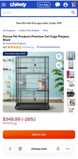 Prevue Pet Playpen Cat Condo