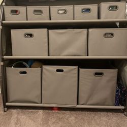 Fabric Toy Organizer