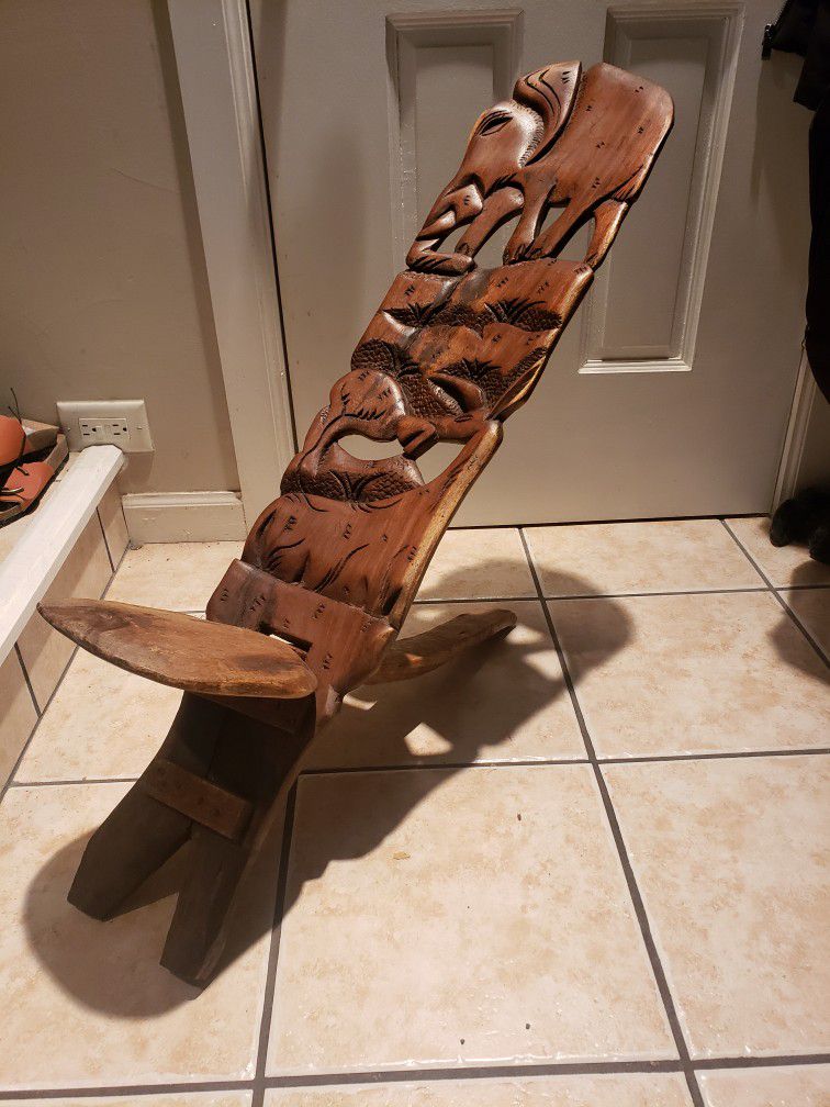 African Bird Chair