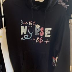 Hoodie, Custom-Made All Sizes For Nurses