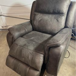 Fabric recliner from Costco (does not recline)