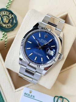 Rolex Datejust 36 w/ Blue Dial