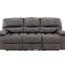 Gray Recliner Couch/sofa 