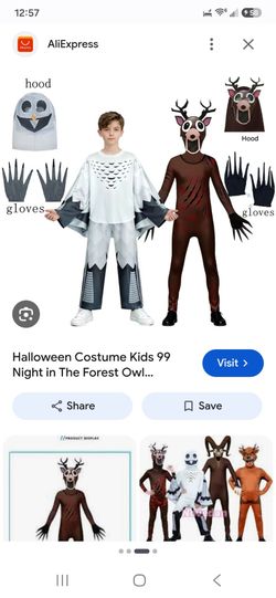99 nights forest costumes