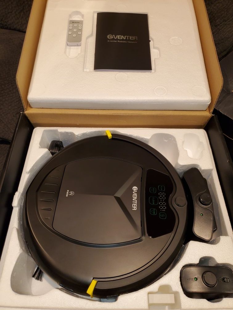 Eventer Robotic Vacuum Cleaner, Model E3000