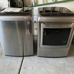 LG High Efficiency Washer And Drier Set