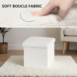 Small Storage Ottoman 