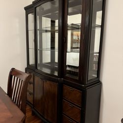 China Glass And Mirror Cabinet