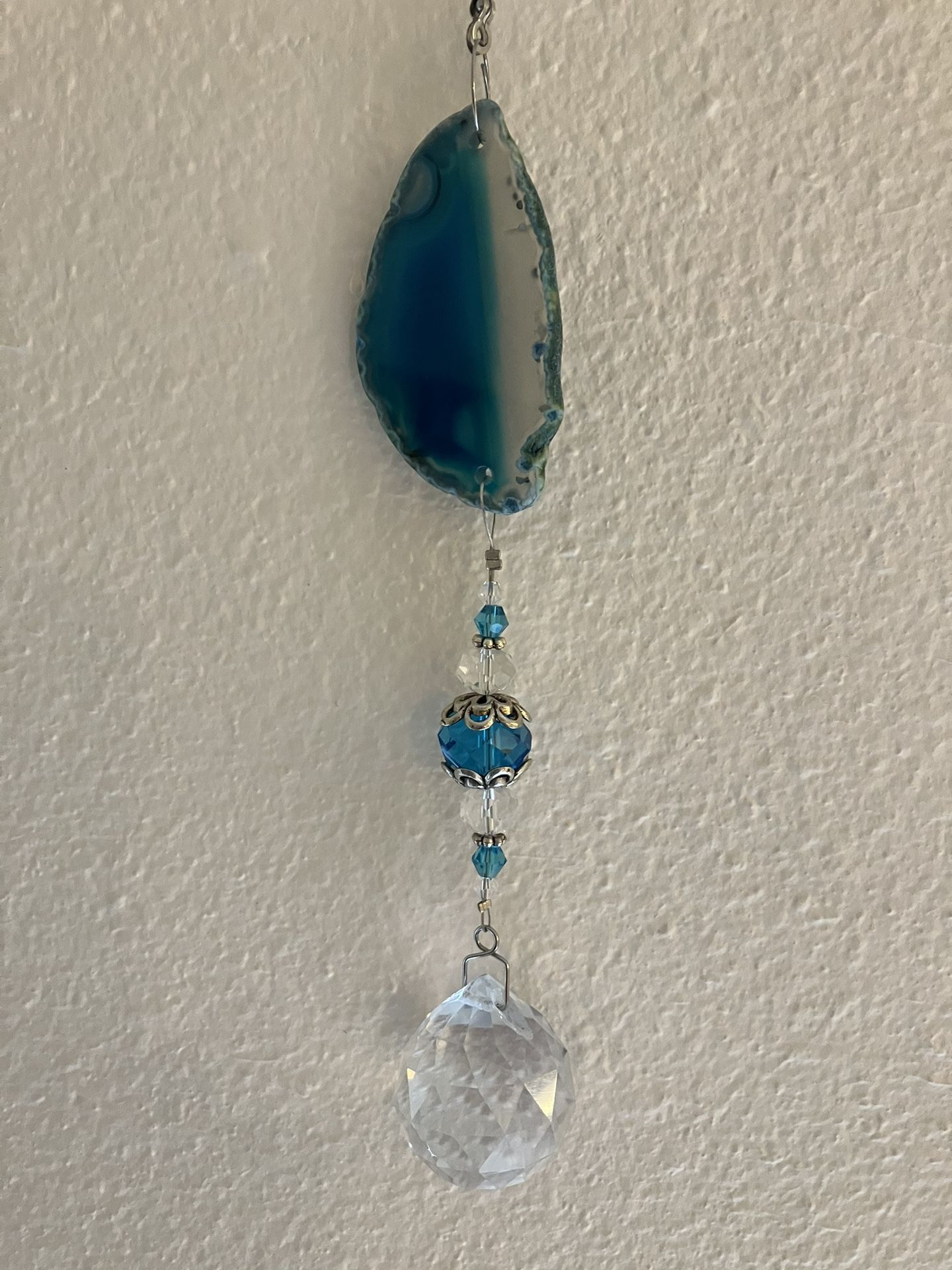 Turquoise Crystal Pendant