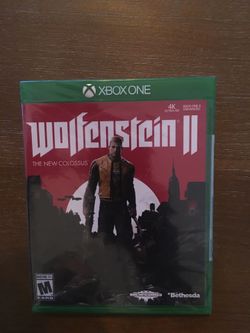 Xbox one wolfenstein 2 new factory sealed