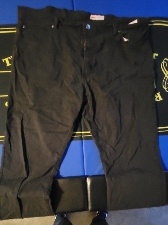 6 Slacks, 6 Jeans, 42" Inch Waist x 30" Inch Inseam Mostly Wrangler