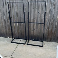 Floor Standing Sign Holder Metal Frame