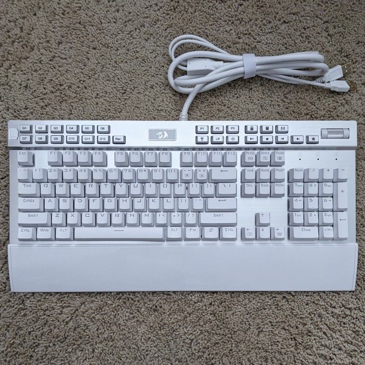 Redragon K550 YAMA wired mechanical gaming keyboard with RGB backlighting & detachable wrist rest