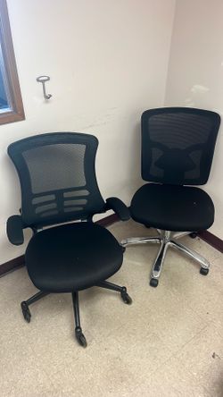 Two office chairs