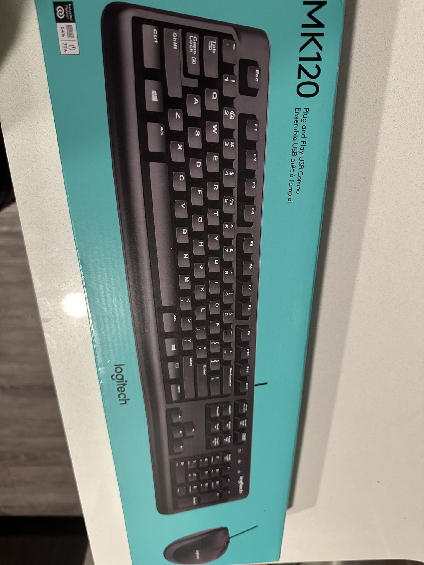 Logitech Keyboard And Mouse 