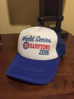Cubs Hat - World Series champs