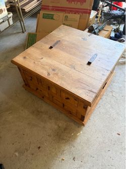 Solid Wood Coffee Table