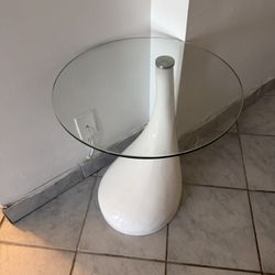 Glass Table Used 