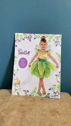 HALLOWEEN DISNEY TINKERBELL TODDLER SIZE 3-4 COSTUME
