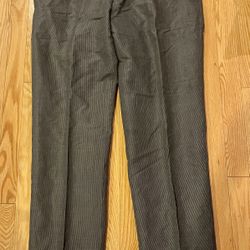 NWOT Theory Straight Leg Business Casual Dress Pants, Dark Gray, Size 36