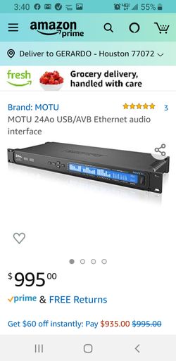 Motu 24ao Like New