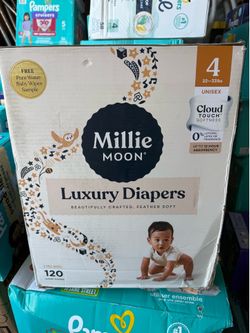 Millie diapers size 4