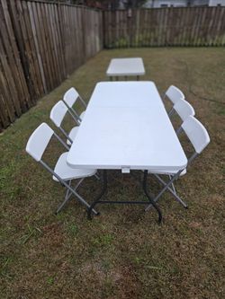 Folding Table and Chairs 