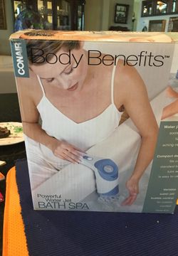 Conair Body Benefits powerful water jet bath spa. Complete in box.