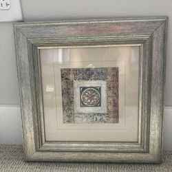15 inch gold design frame art piece