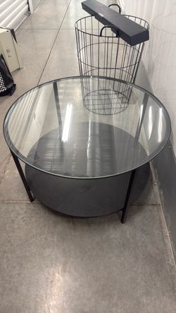 IKEA Glass Table