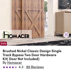 Barn Door  Bracket Set 